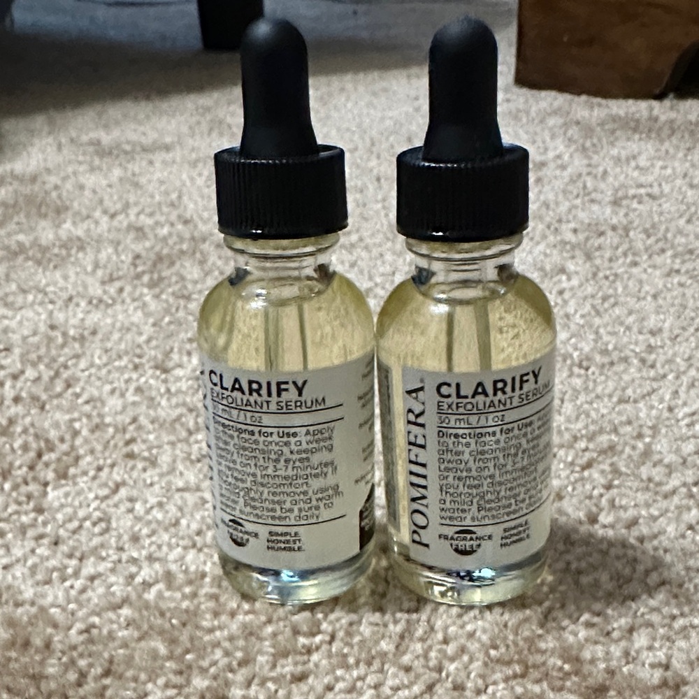 2 Pomifera Clarify Exfoliant Serums
